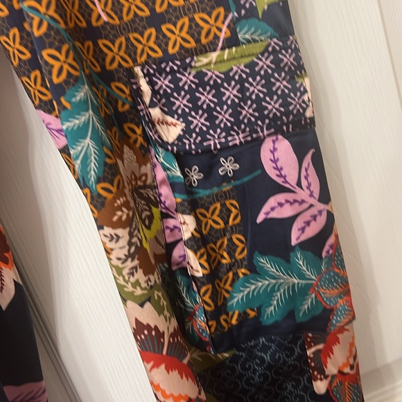 Johnny Was Delfino Kelly Silk Pull On Pants. Boho Chic. XS - Picture 3 of 8